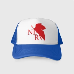 Кепка тракер с сеткой Евангелион nerv