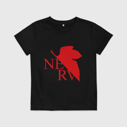 Детская футболка хлопок Евангелион nerv