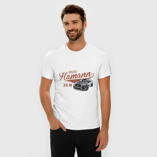 Мужская футболка хлопок Slim BMW Hamann - фото 3