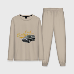 Мужская пижама с лонгсливом хлопок Toyota Land Cruiser
