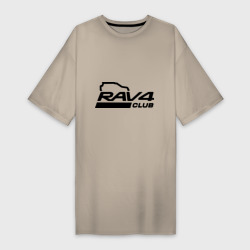 Платье-футболка хлопок RAV4