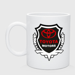 Кружка керамическая Тойота моторс герб