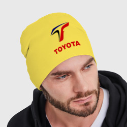 Мужская шапка демисезонная Тойота - фото 2