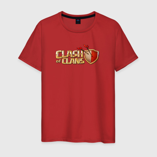 Мужская футболка хлопок Clash of clans Фото 01 Мужская футболка хлопок Clash of clans Фото 01