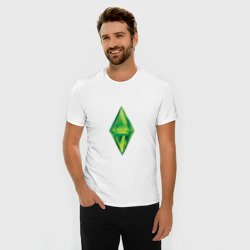Мужская футболка хлопок Slim Коллекция "Sims" - фото 2