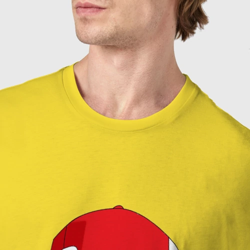 Мужская футболка хлопок Пикачу - фото 6