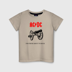 Детская футболка хлопок AC/DC For Those About To Rock