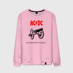Мужской свитшот хлопок AC/DC For Those About To Rock