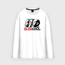 Женский лонгслив oversize хлопок Oldscool