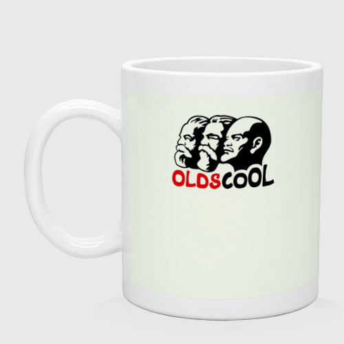 Кружка керамическая Oldscool, цвет фосфор