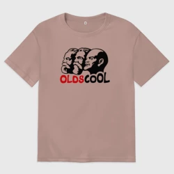 Женская футболка хлопок Oversize Oldscool