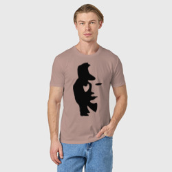 Мужская футболка хлопок Саксофонист или девушка - фото 2