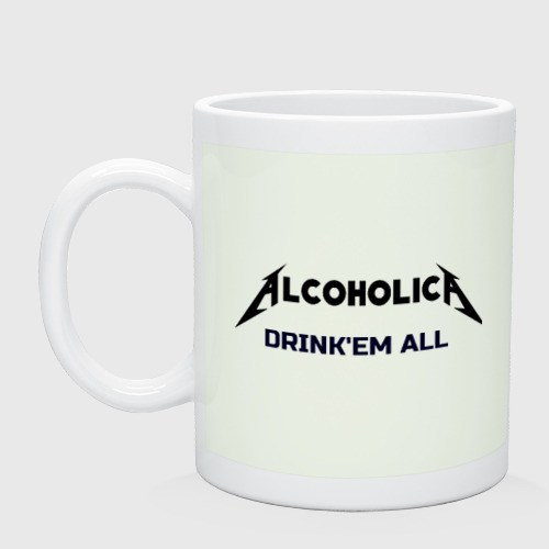 Кружка керамическая AlcoholicA