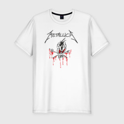 Мужская футболка хлопок Slim Metallica - Scary Guy