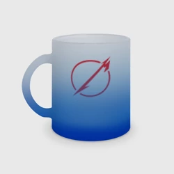 Кружка матовая стеклянная «Metallica: Through The Never»