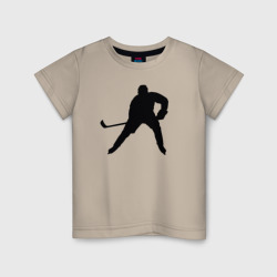 Детская футболка хлопок Хоккеист