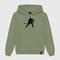 Женская толстовка хлопок Хоккеист