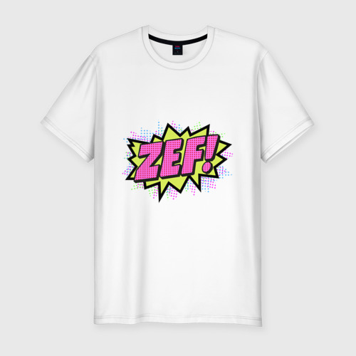 Мужская футболка хлопок Slim ZEF Yolandi t shirt