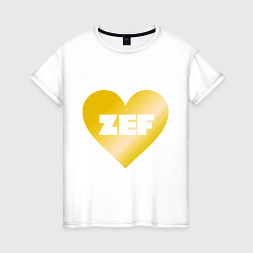 Женская футболка хлопок ZEF Die Antwoord, цвет белый
