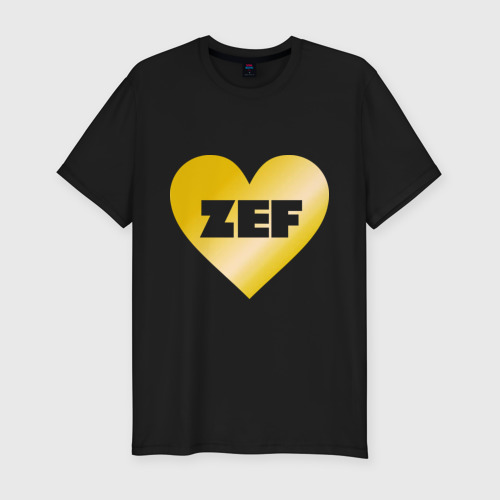 Мужская футболка хлопок Slim ZEF Die Antwoord, цвет черный