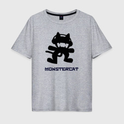 Мужская футболка хлопок Oversize Monstercat