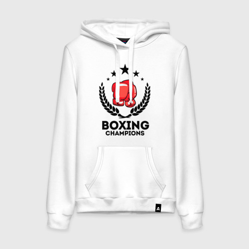 Женская толстовка хлопок Boxing champions