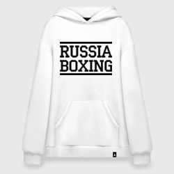 Худи SuperOversize хлопок Russia boxing