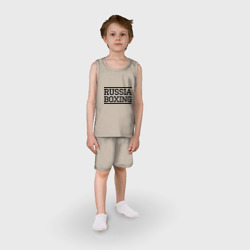 Детская пижама с шортами хлопок Russia boxing - фото 2