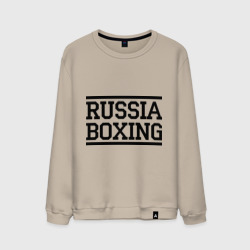 Мужской свитшот хлопок Russia boxing