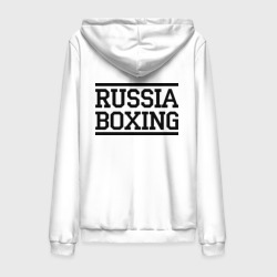 Мужская толстовка на молнии хлопок Russia boxing