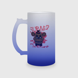 Кружка пивная матовое стекло Five Nights At Freddy's