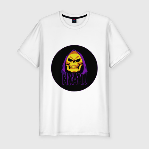 Мужская футболка хлопок Slim Skeletor NYAH
