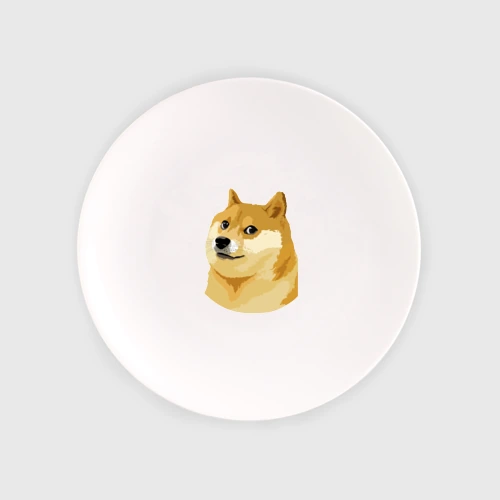 Тарелка Doge