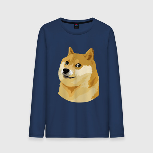 Мужской Лонгслив Doge (хлопок)