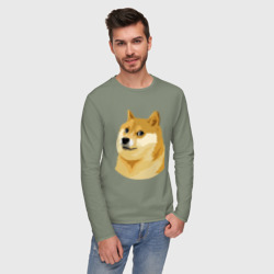 Мужской лонгслив хлопок Doge - фото 2