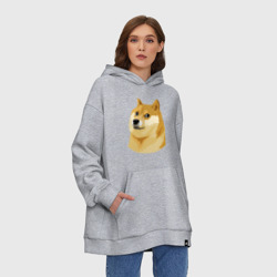 Худи SuperOversize хлопок Doge - фото 2