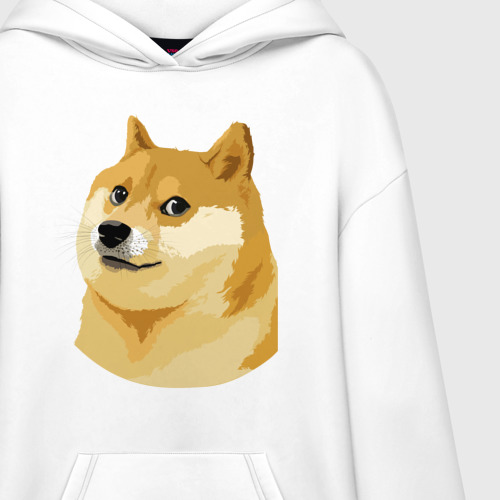 Худи SuperOversize хлопок Doge - фото 3