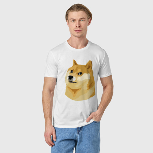 Мужская футболка хлопок Doge - фото 3