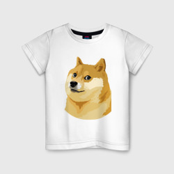 Детская футболка хлопок Doge