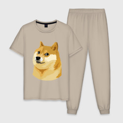 Мужская пижама хлопок Doge