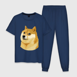 Мужская пижама хлопок Doge