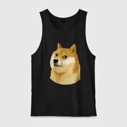 Мужская майка хлопок Doge