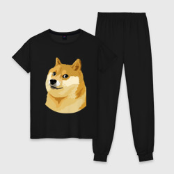 Женская пижама хлопок Doge