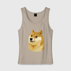 Женская майка хлопок Doge