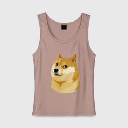 Женская майка хлопок Doge