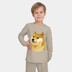 Детская пижама с лонгсливом хлопок Doge - фото 2