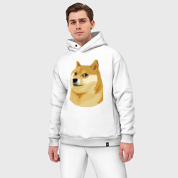 Мужской костюм oversize хлопок Doge - фото 2