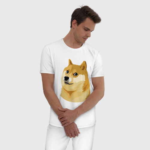 Мужская пижама хлопок Doge - фото 3