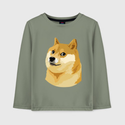 Детский лонгслив хлопок Doge