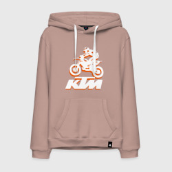 Мужская толстовка хлопок KTM белый